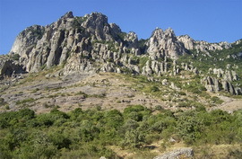 Долина Привидений на г. Демерджи