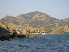 Горный массив Кара-Даг